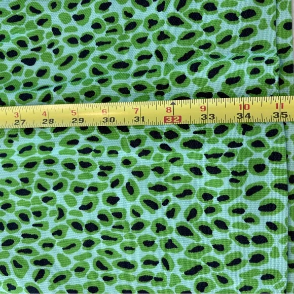 Lilly Pulitzer Green and Blue Tiger/Paisley Patterned Dress - Picture 7 of 7